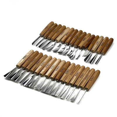 Relief Carving Tool Set, 31-Piece STRYI Profi Master Set