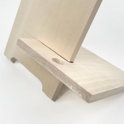 Basswood Blank for Crafts, DIY Home Decor & Handmade Phone Stand