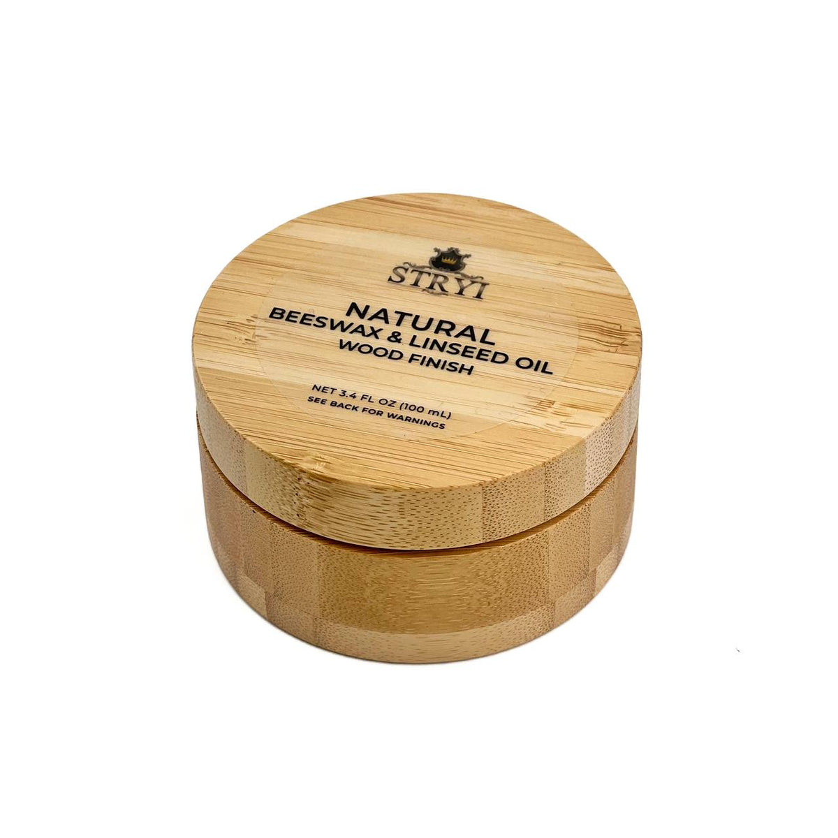 Natural Wood Wax STRYI Finish for Protecting Handmade Items