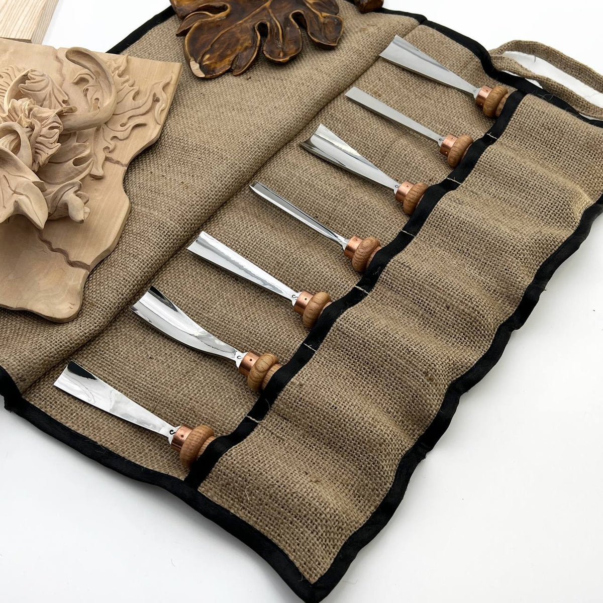 STRYI Hand-Forged Relief Carving Set | The 7-Piece Professional Relief