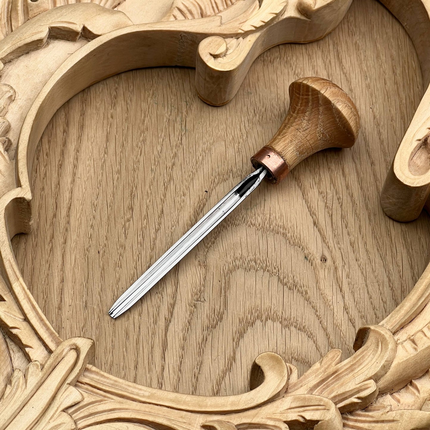 Micro Carving Tools: 4-Piece Palm Set for Whittling & Jewelry
