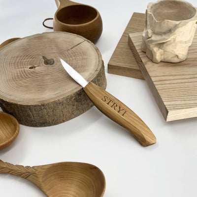 STRYI Profi 3-Piece Spoon Carving Set for Wood Carving Tool Kit