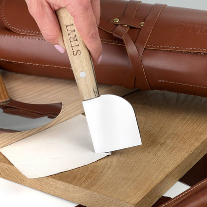 Premium Leather Craft Knife Set – 2-Piece Skiving & Cutting Tool Set with Gift Box