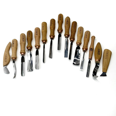 15-Piece Wood Carving Chisel Set | Versatile Carving Set