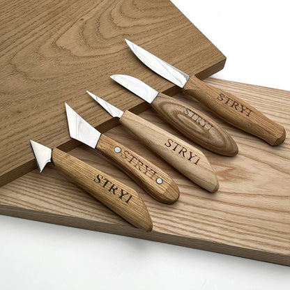Fine Artistry & Detail Engine: 5-Piece STRYI Profi Knives Set