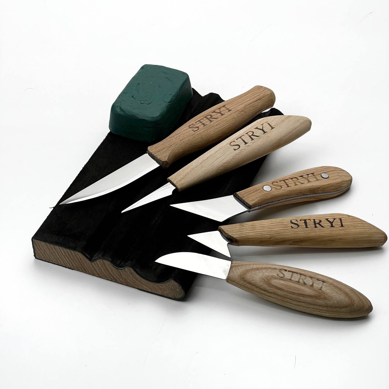 Fine Artistry & Detail Engine: 5-Piece STRYI Profi Knives Set