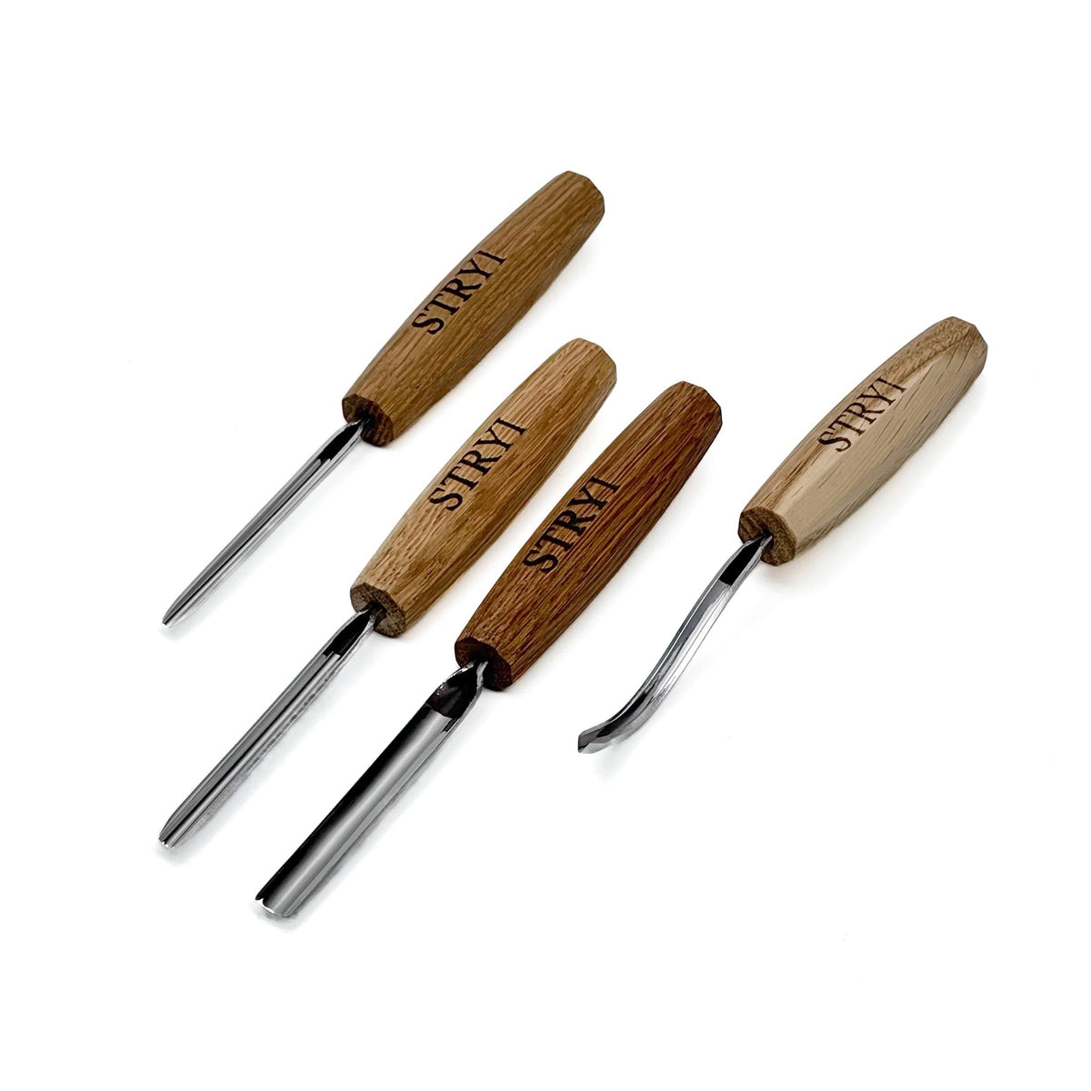 4-Piece Compact & Lightweight Wood Carving Set for Beginners