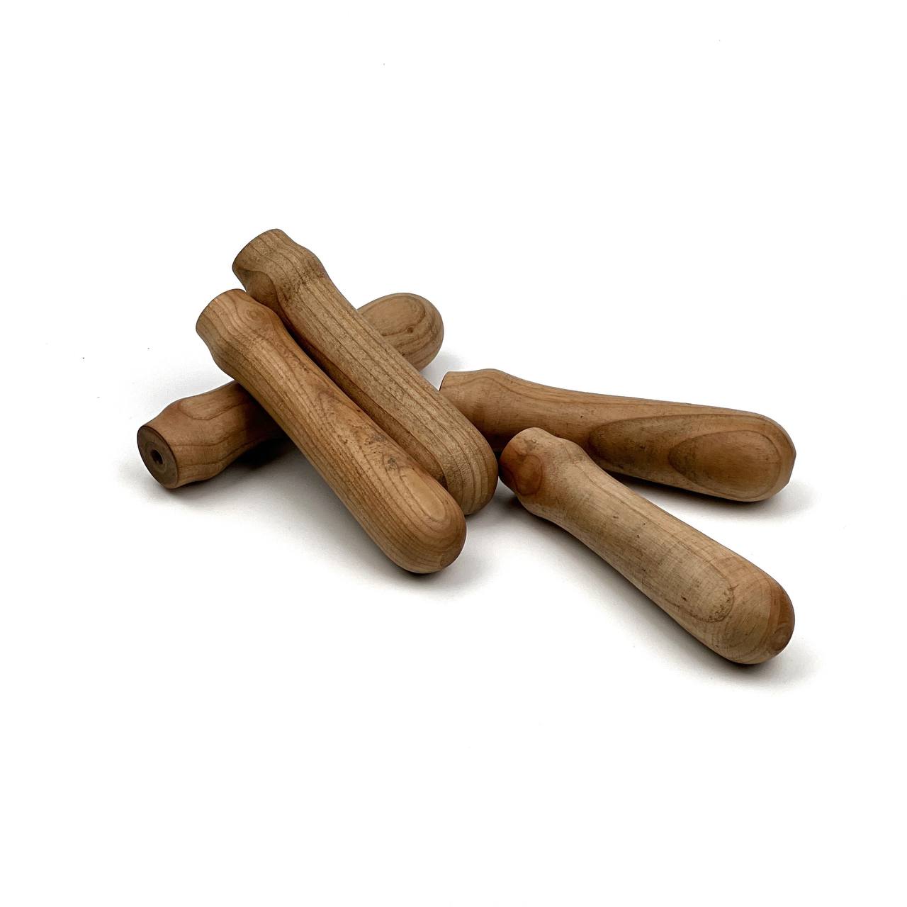 Heavy duty Oak Wood Chisel Handles | Wood Chisel Handles with Double Copper Rings | Reinforced Replacement Grips for Framing