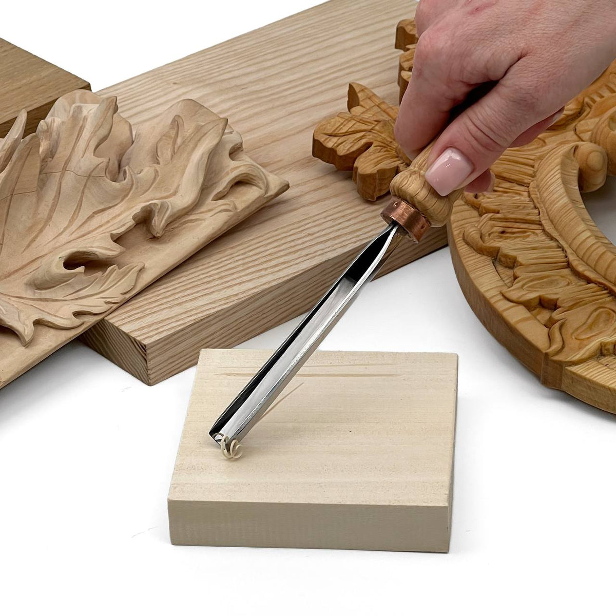 V-Parting Tool 60° STRYI Profi for Chip and Relief Carving