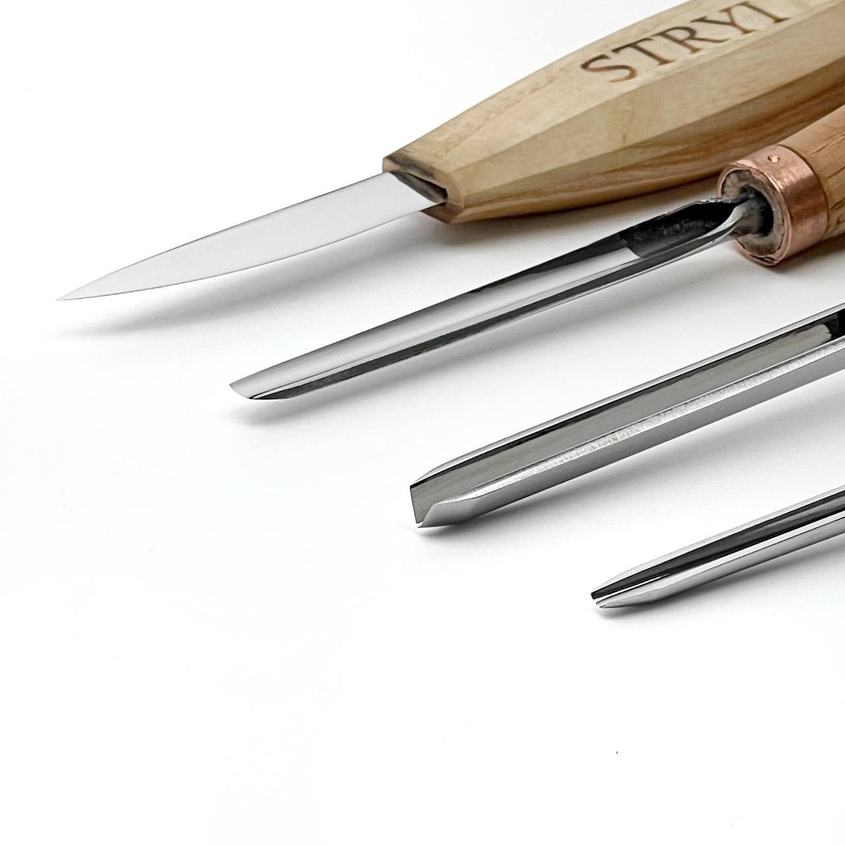 Whittling Kit, 4-Piece, STRYI — for Carving Figures