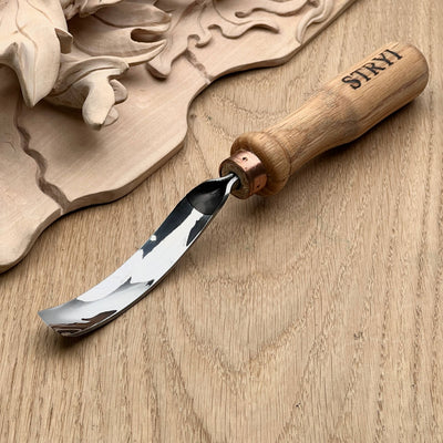 Wood Carving Kit 7 pcs, Chisels and Gouges  STRYI Profi, Versatile Carving Set