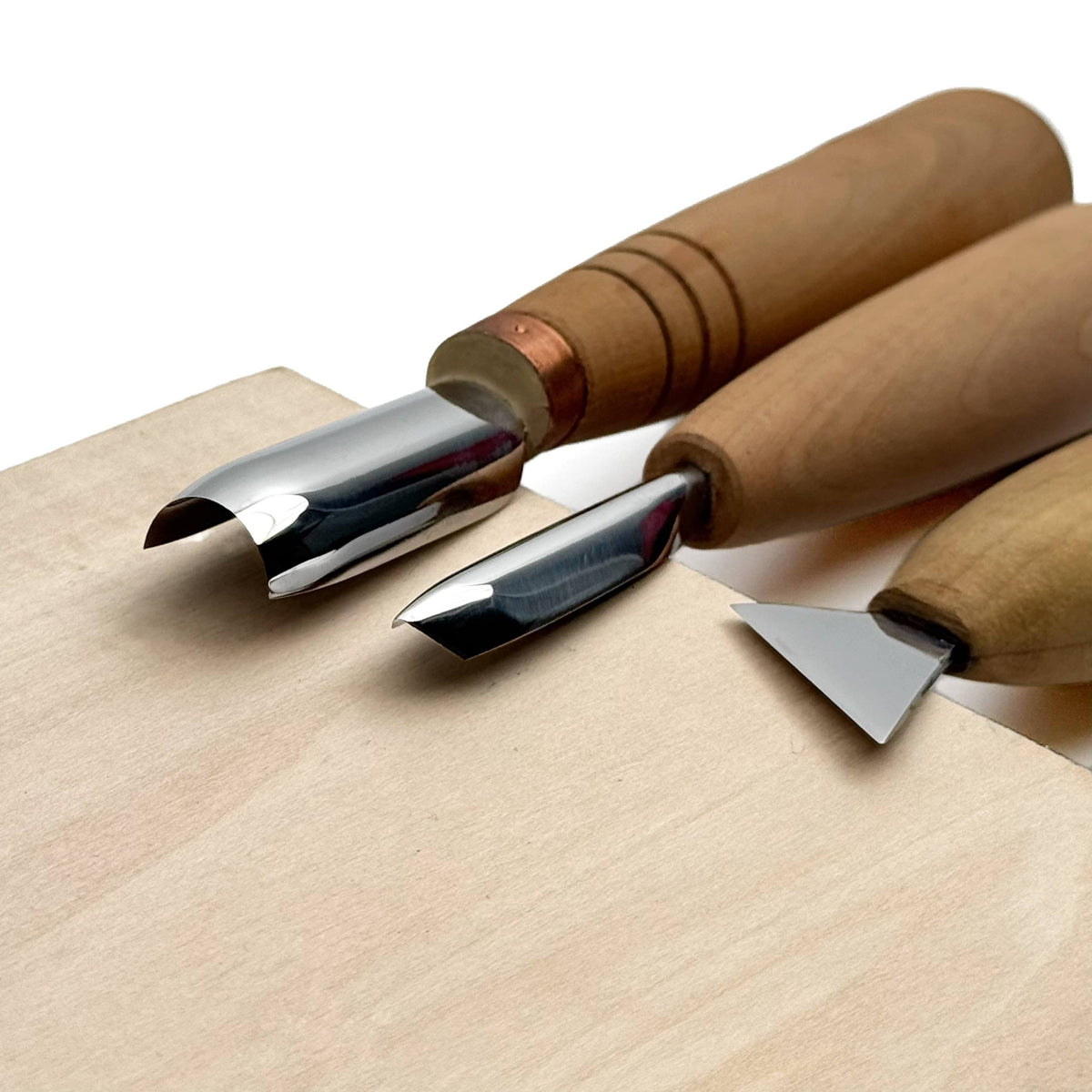Geometric Chip Carving: Adolf Yurev Volumetric Phone Stand Carving Set