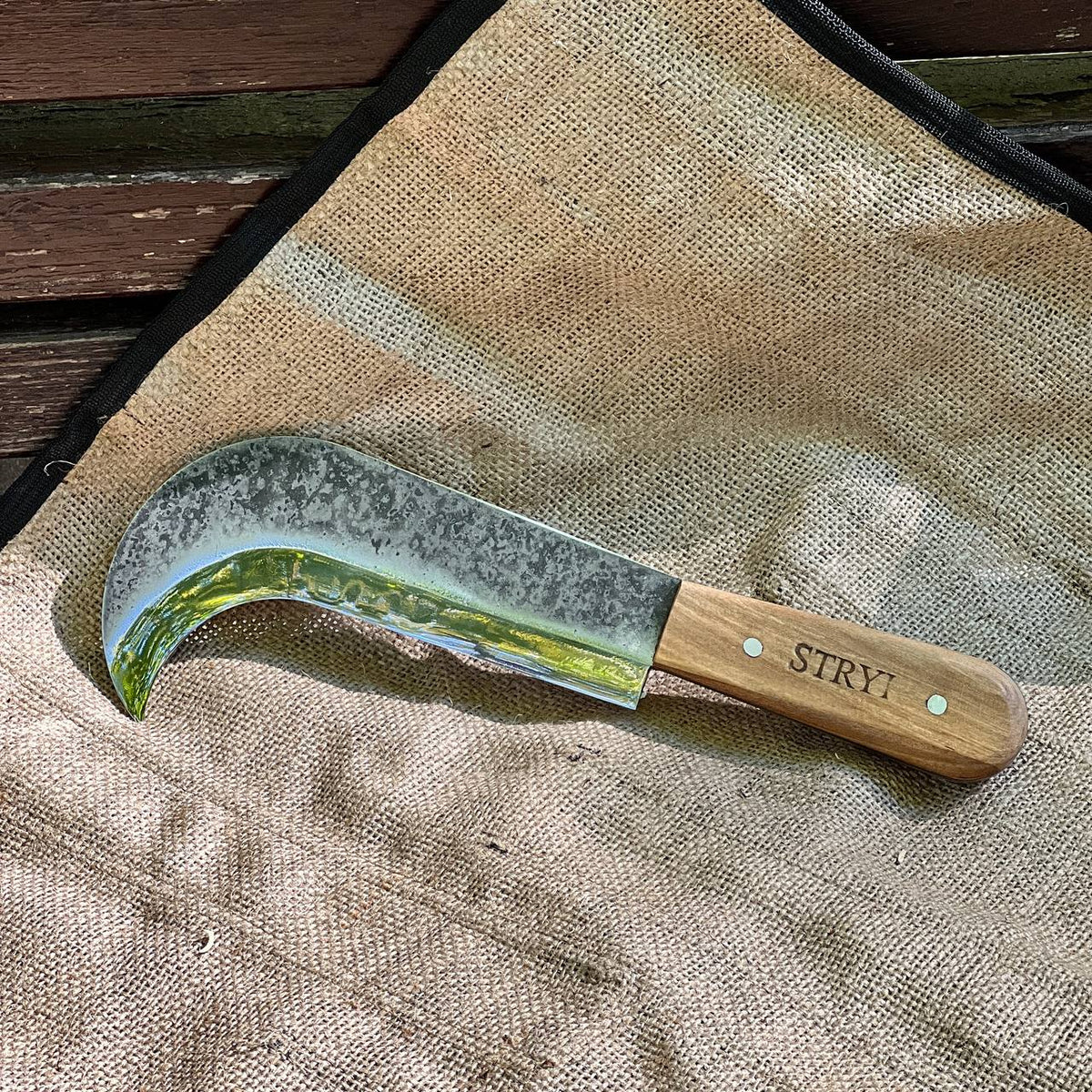 Sickle Machete 4.1" (105mm) STRYI Profi for Greenwood Work
