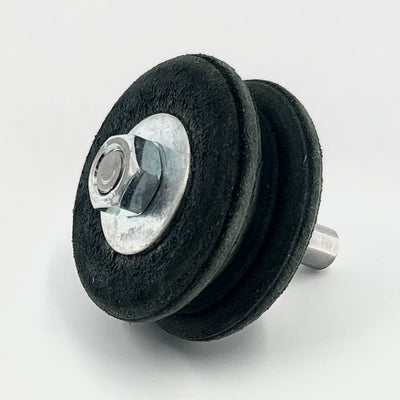 Convex Leather Stropping Wheel – Razor Sharpness for Gouges Without the Risk of Overheating Steel (Copy)