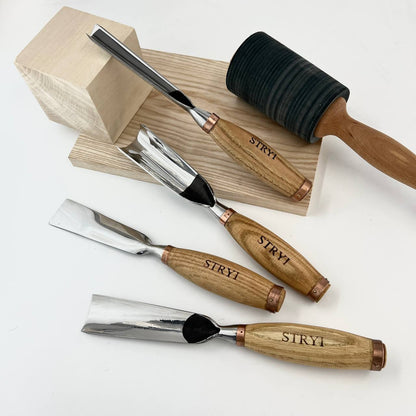 Heavy-Duty Sculpting & Roughing: 4-Piece Professional Heavy-Duty Sculpture Set
