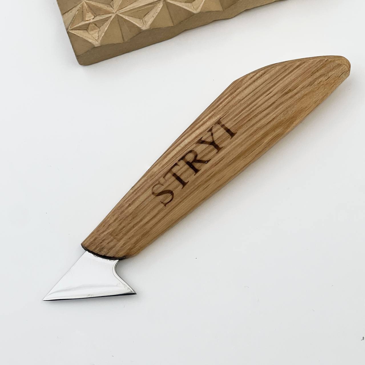 STRYI Profi 1.4 in (35mm) Relief Knife for Wood Carving Knife