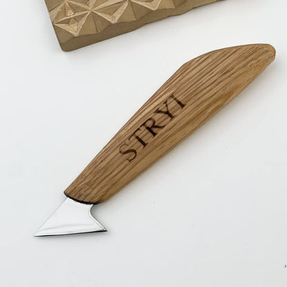STRYI Profi 1.4 in (35mm) Relief Knife for Wood Carving Knife