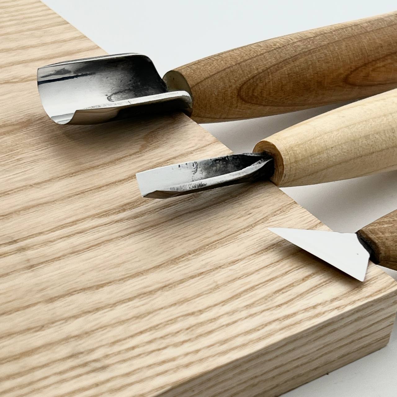 STRYI Ultimate Geometric Wood Carving Starter Kit – 3 Essential Tools for Chip Carving