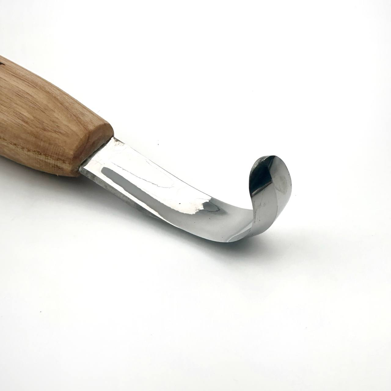 Wood carving hook knife for spoon bowl and kuksa carving STRYI, Spoon making