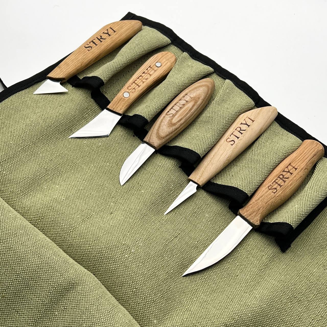 Fine Artistry & Detail Engine: 5-Piece STRYI Profi Knives Set