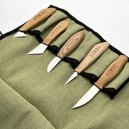 Fine Artistry & Detail Engine: 5-Piece STRYI Profi Knives Set