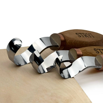STRYI Profi 3-Piece Kuksa & Spoon Carving Hook Knife Set