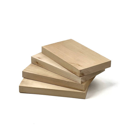 Premium 4-pcs Basswood Carving Board set