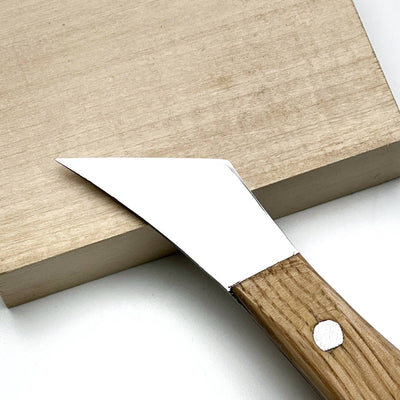 Figured carving knife for woodcarving 40mm STRYI Profi, Whittling knives, Sloyd knives, Knife for wooden jewelry