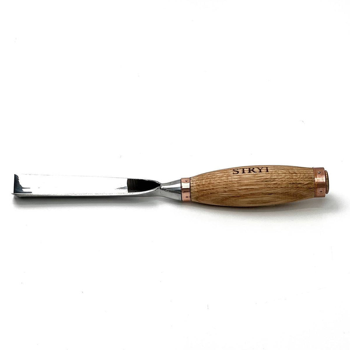 V Chisel, 90° , Large Sculpture V-Tool STRYI Profi — for Carpentry, Furniture Making