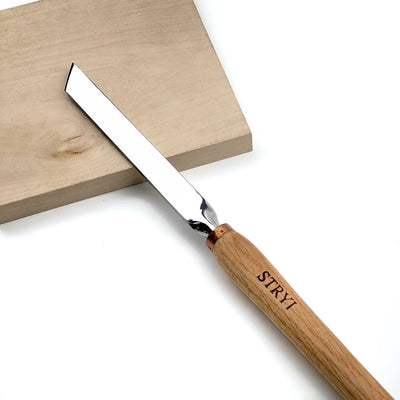 Skew Chisel 0.8" (20mm) 45° STRYI Profi for Lathe Wood Turning