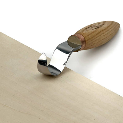 Hook Knife Wood Carving, 25mm, Hand Forged STRYI Profi — for Spoon, Bowl and Kuksa Carving