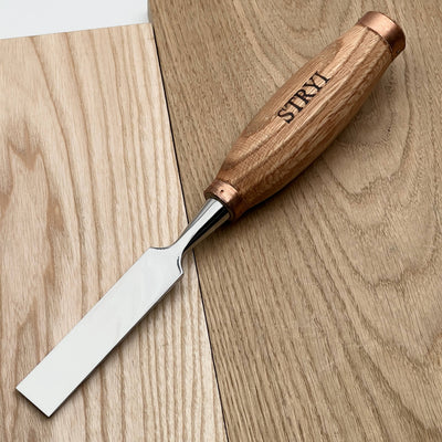 Wood Carving Kit 7 pcs, Chisels and Gouges  STRYI Profi, Versatile Carving Set