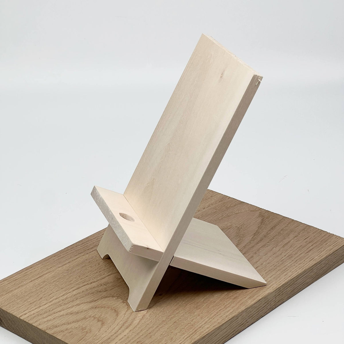 Basswood Blank for Crafts, DIY Home Decor & Handmade Phone Stand