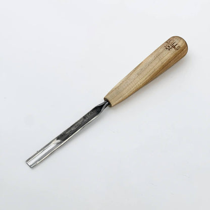 Gouge profile #7, unpolished woodcarving chisel STRYI Standart, sloping gouge