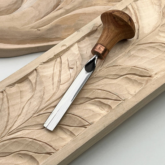 Palm #5 Sweep Detail Gouge • STRYI Palm Carving Tools