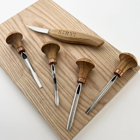 Detail Carving: 5-Piece Engraving Set
