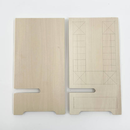 Geometric Chip Carving: Adolf Yurev Volumetric Phone Stand Carving Set