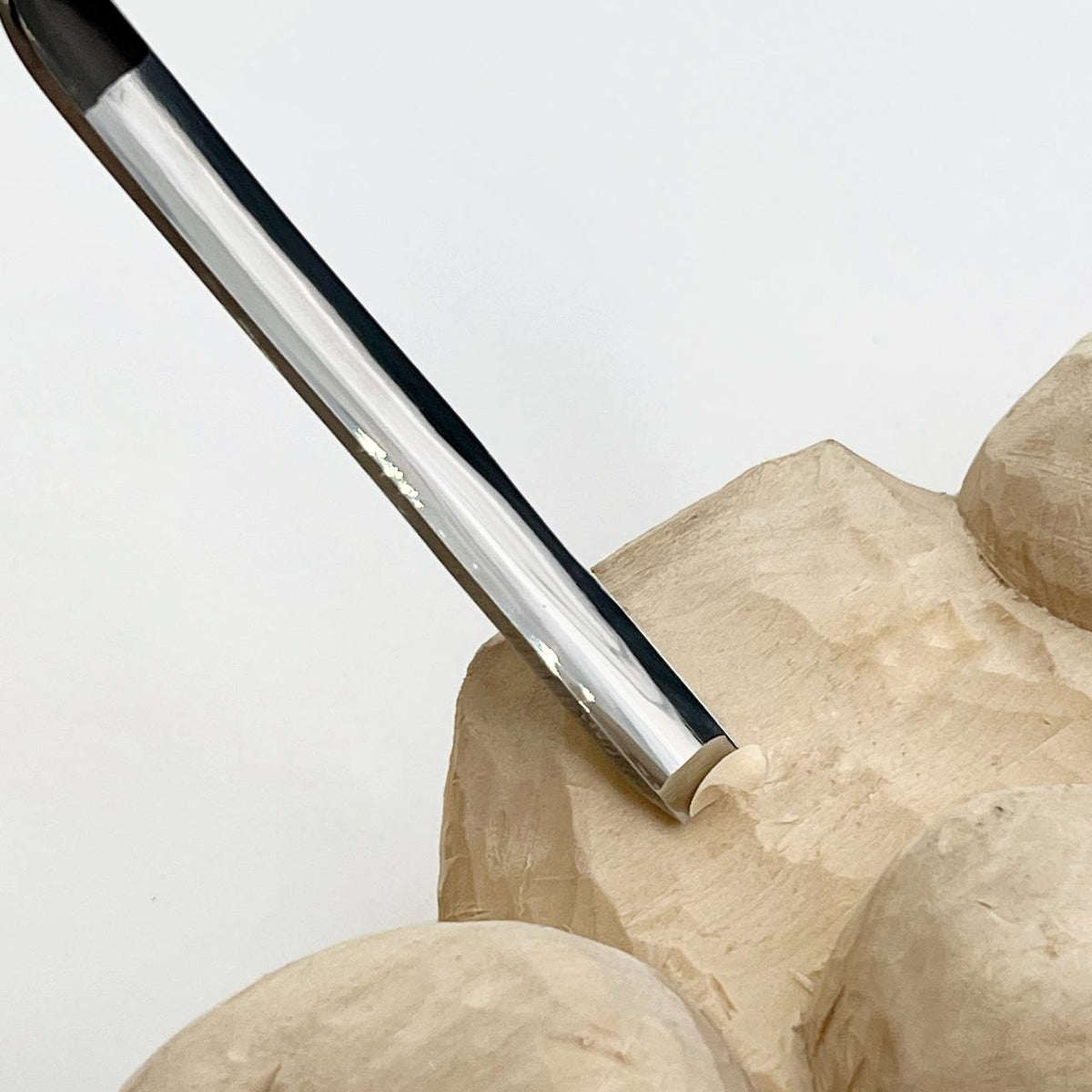Straight Gouge, Sweep #7 Medium, STRYI Profi — for Relief Carving and Textures