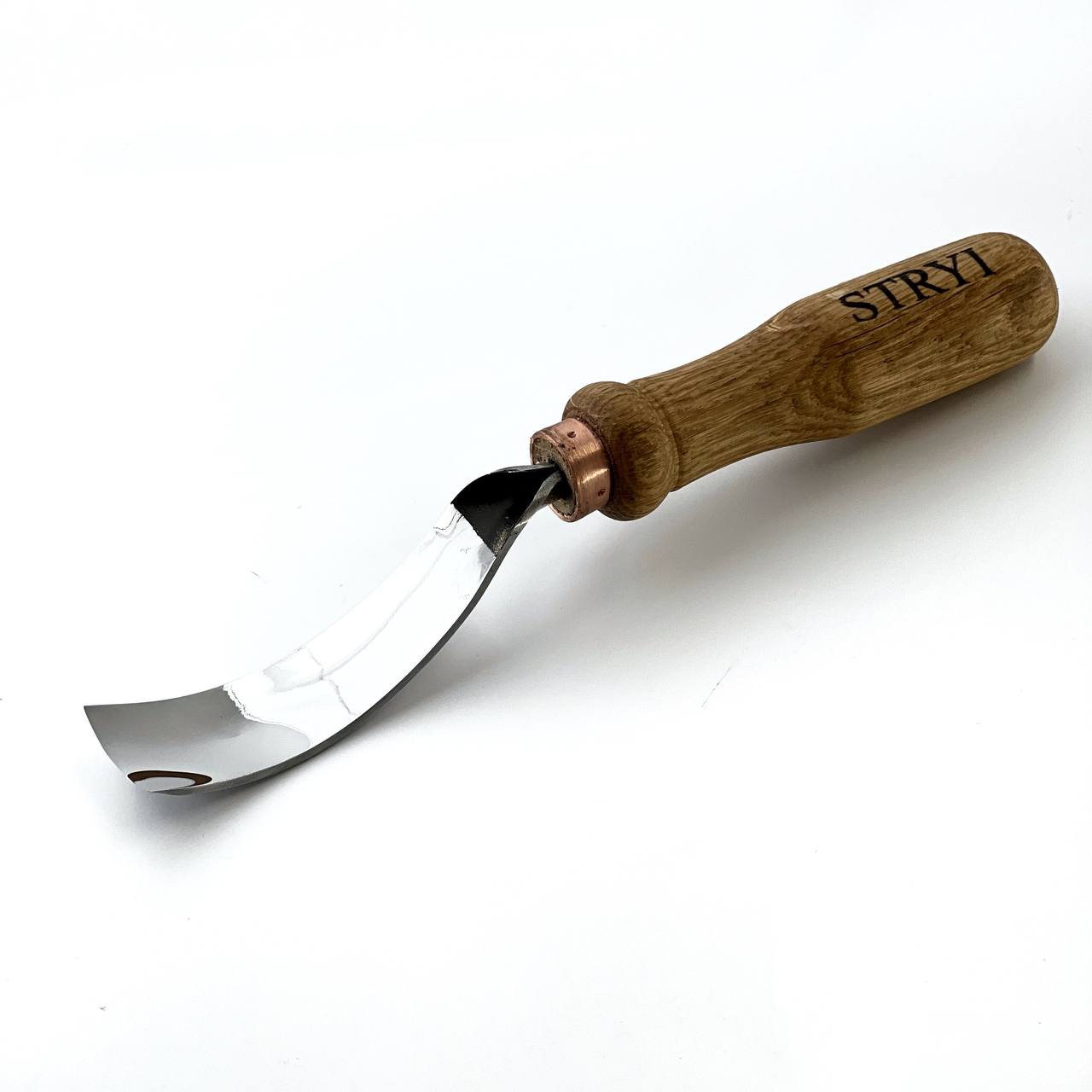 STRYI Profi Profile 7, 1.0 in (25mm)Bent Gouge for Relief and Bowl Carving