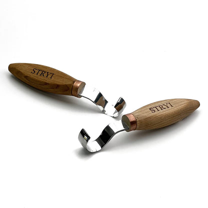 Spoon carving tool: STRYI Profi 30mm Hook Knife Set (Left & Right)