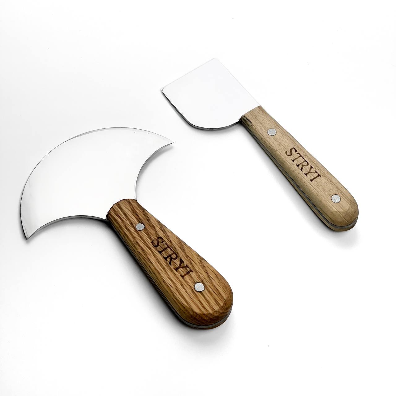 Premium Leather Craft Knife Set – 2-Piece Skiving & Cutting Tool Set with Gift Box