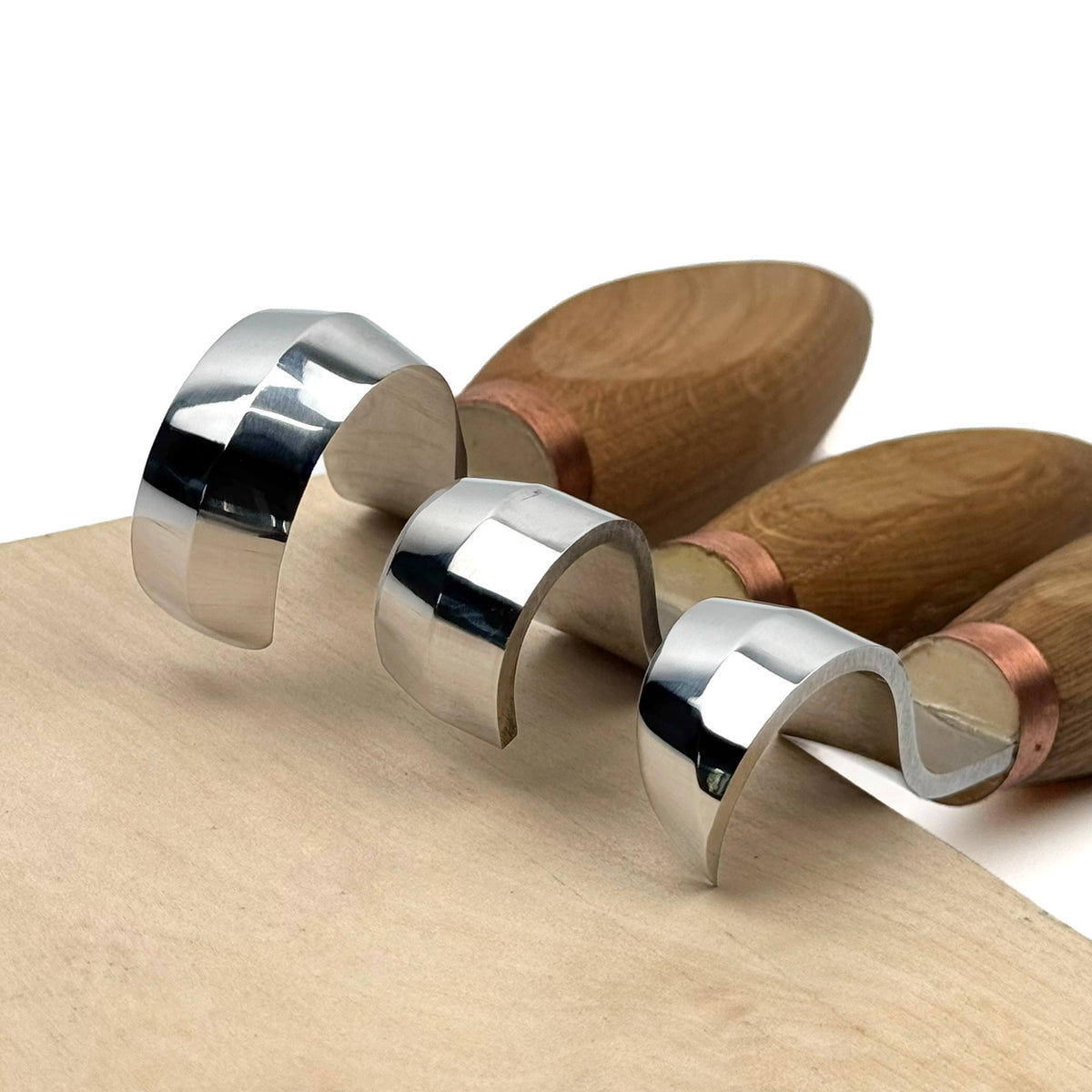 STRYI Profi 3-Piece Kuksa & Spoon Carving Hook Knife Set