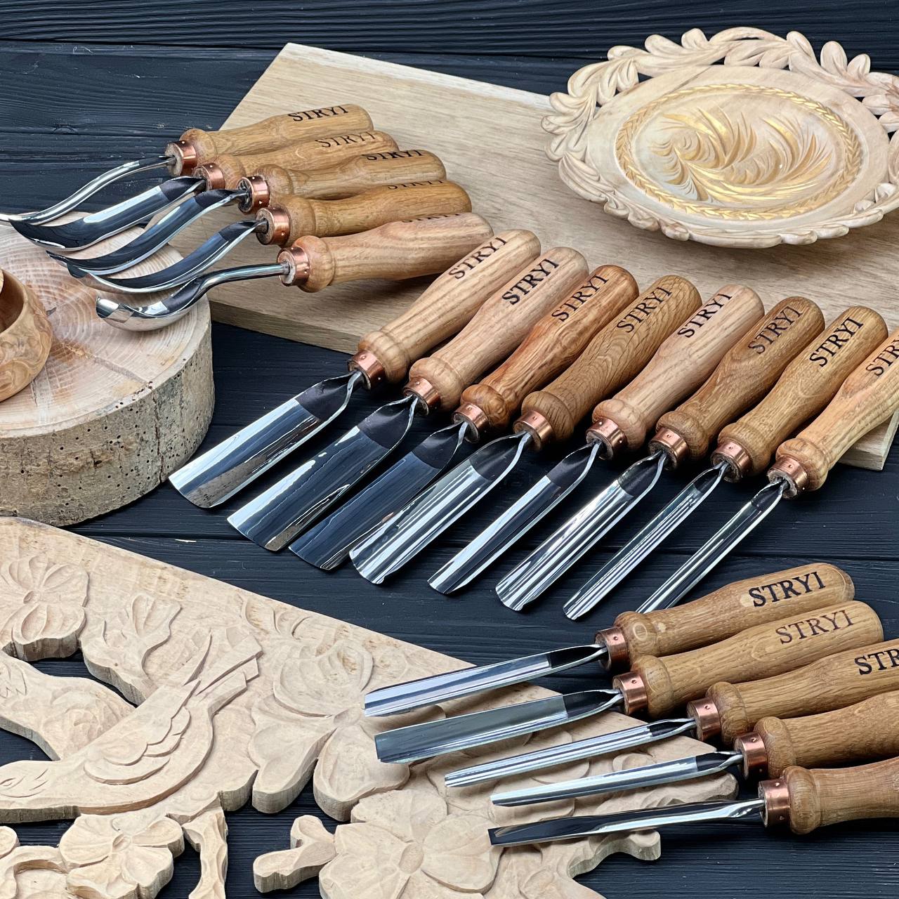Woodworking: STRYI 64-Piece Professional Forge Set