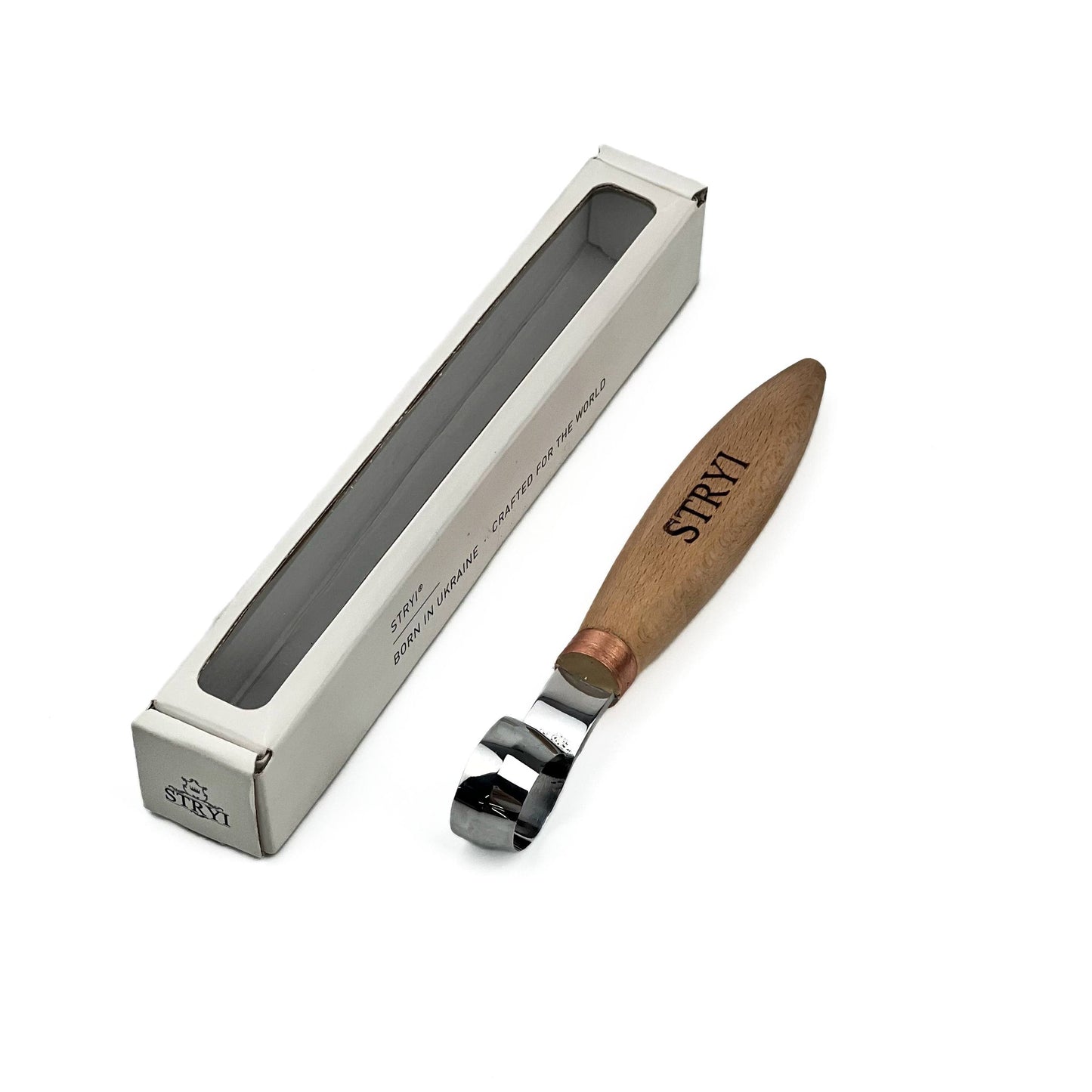 STRYI  Spoon Scorp Knife – Professional Hook Knife for Woodworking, Bowl and Kuksa Carving