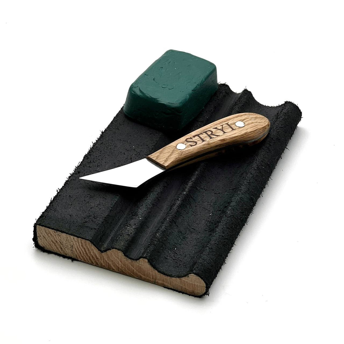 Figured carving knife for woodcarving 40mm STRYI Profi, Whittling knives, Sloyd knives, Knife for wooden jewelry