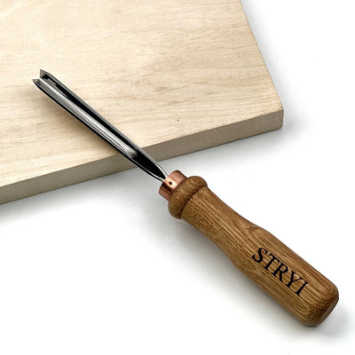 V-Parting Tool 45° STRYI Profi for Chip and Relief Carving