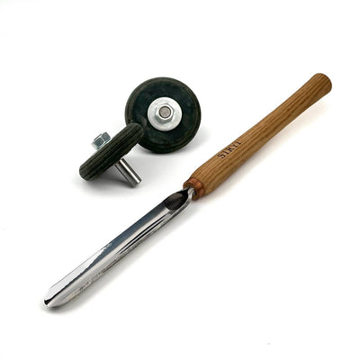 Spindle Gouge STRYI Profi for Lathe Work and Wood Turning