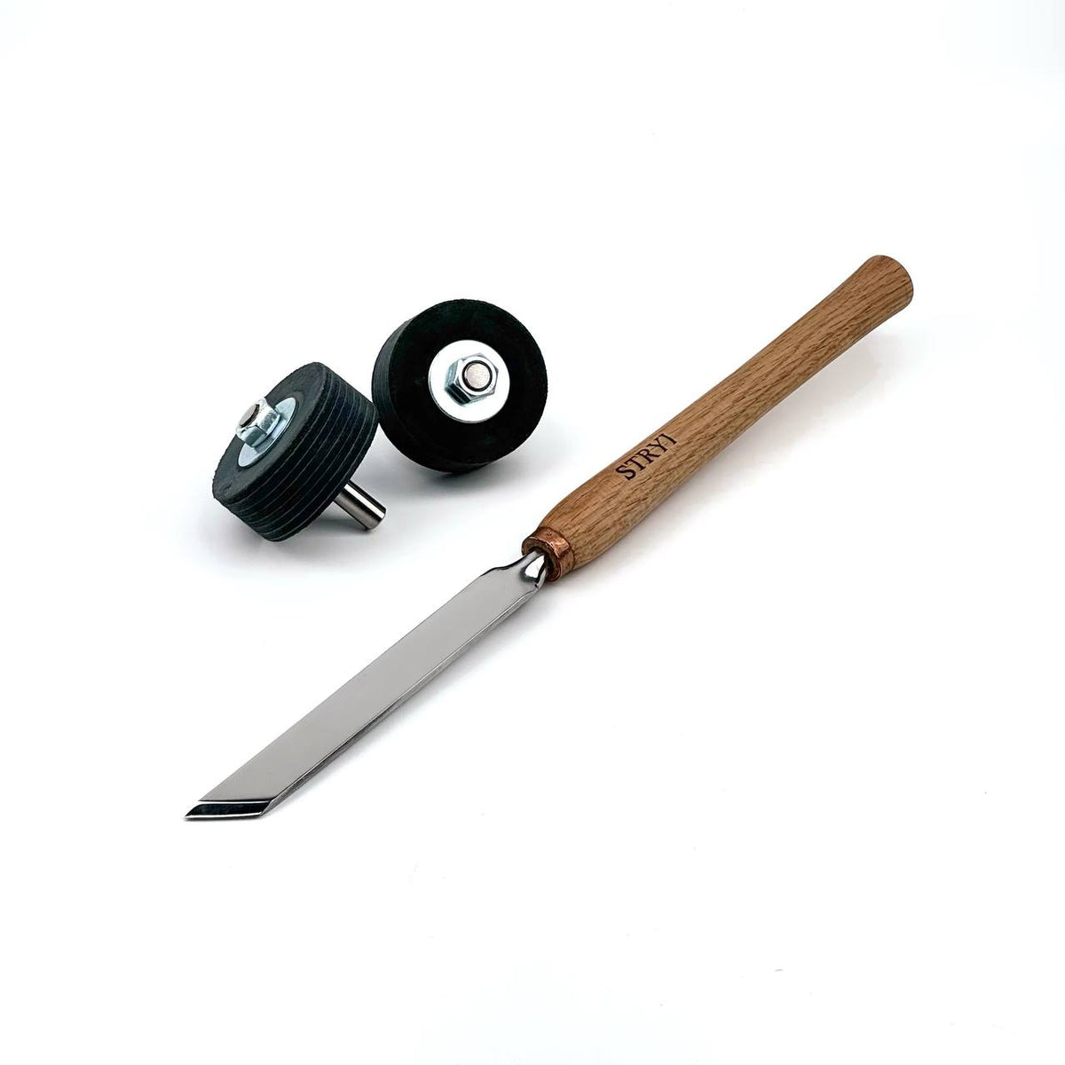 Skew Chisel 0.8" (20mm) 45° STRYI Profi for Lathe Wood Turning