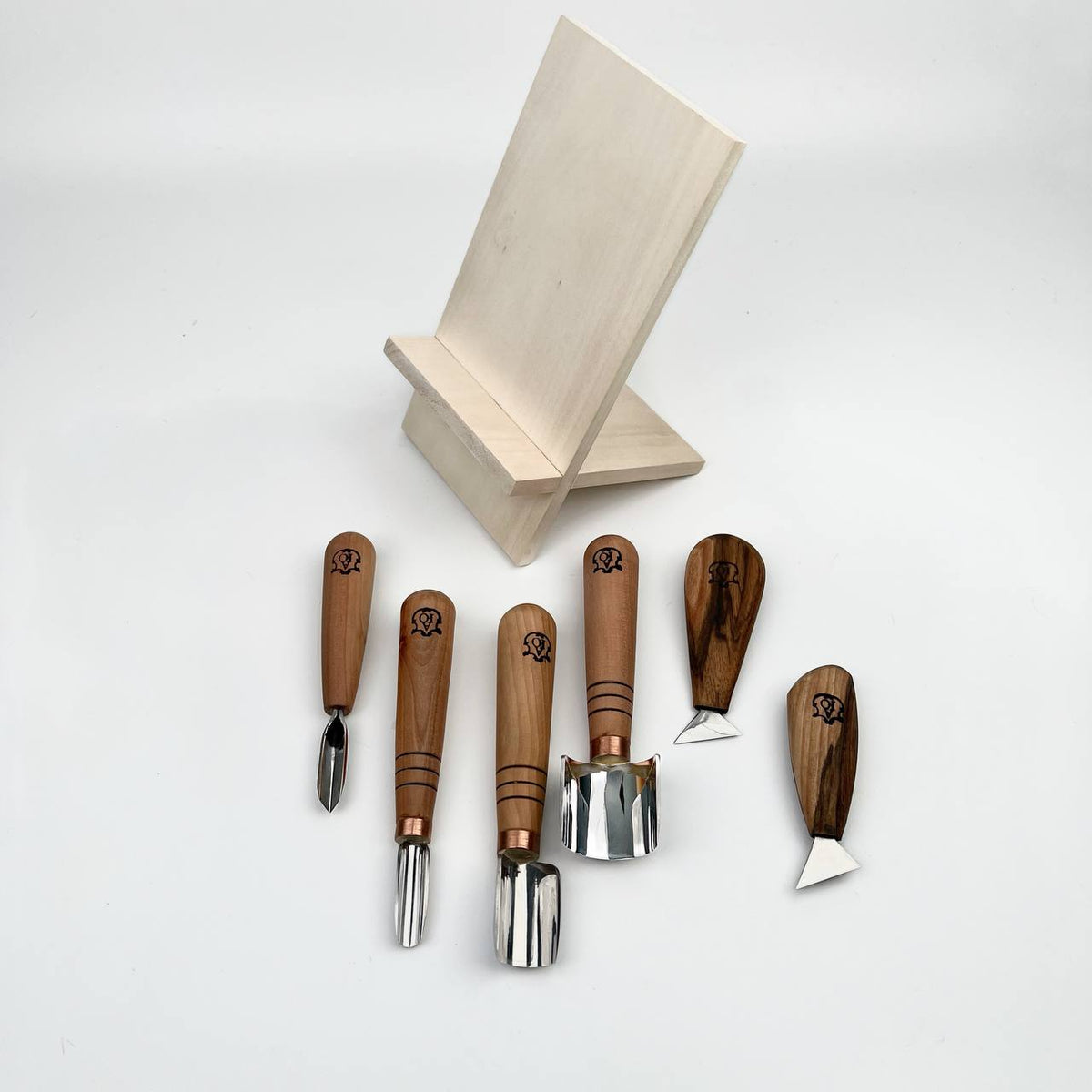DIY Masterpiece: Premium Phone Stand Woodcarving Set (AY Signature Series)