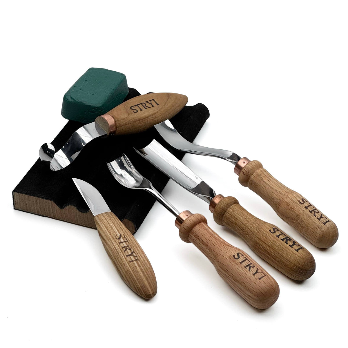 Spoon and kuksa carving kit, Bowl carving set, Stryi carving toolkit